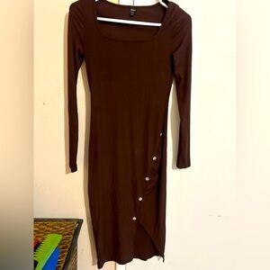 SHEIN dress Zise small, brown. New